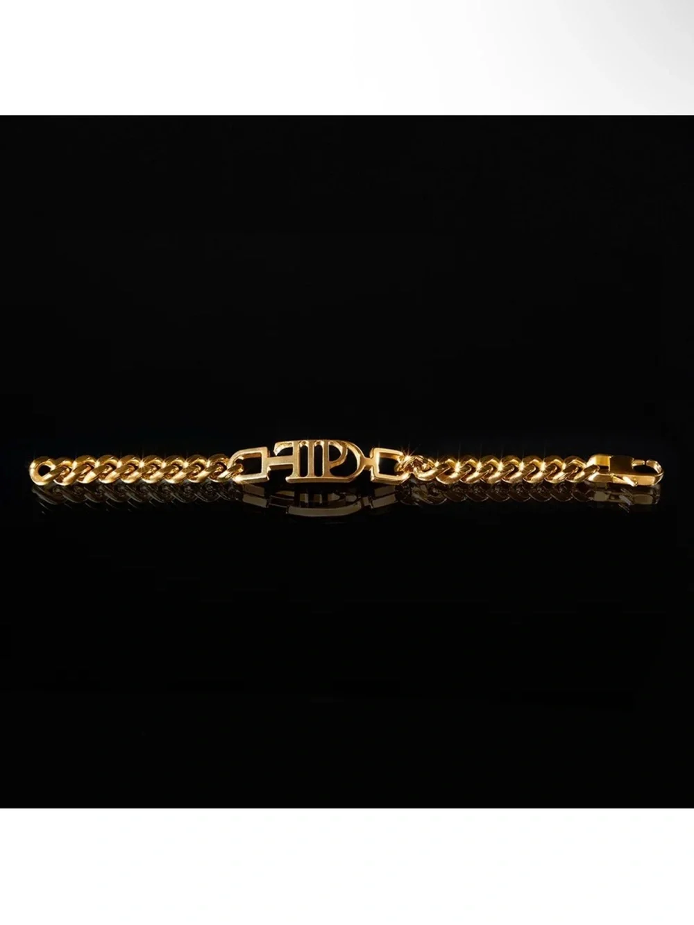 Taylor Swift The Tortured Poets Department Gold Color Chain Link Bracelet NEW